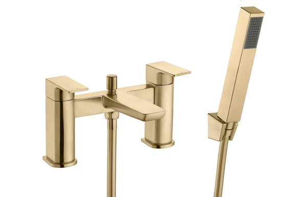 Stark Bath/Shower Mixer - Brushed Brass