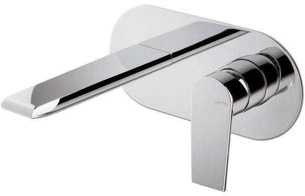 Vema Timea Wall Mounted Basin Mixer - Chrome