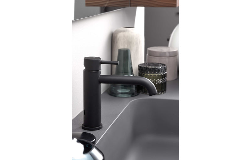 Vema Maira 4-Hole Deck Mounted Bath/Shower Mixer - Matt Black