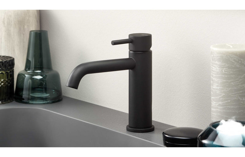 Vema Maira Wall Mounted Bath/Shower Mixer - Matt Black