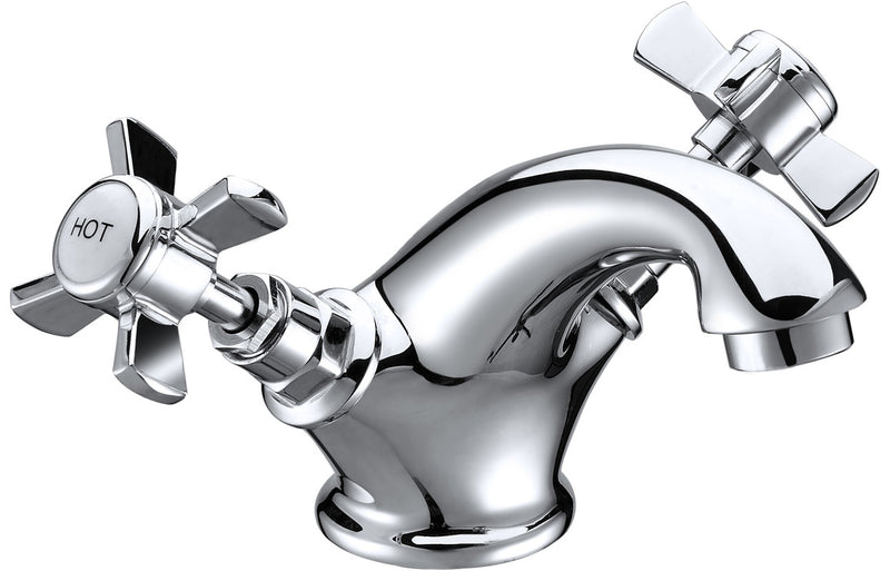 Willow Basin Mixer and Waste - Chrome