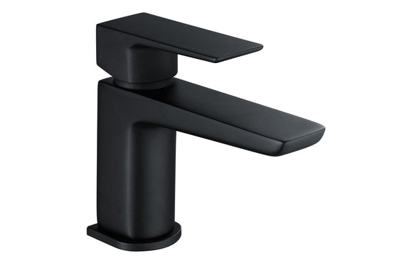 Stark Cloakroom Basin Mixer and Waste - Matt Black