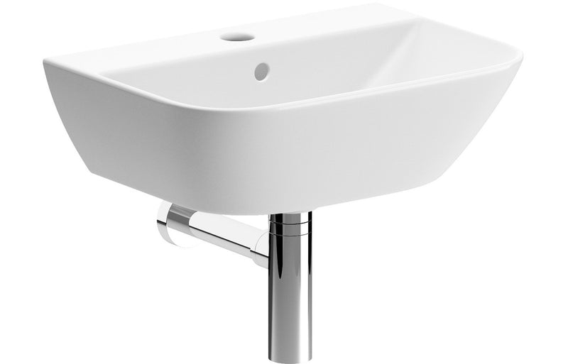 Screwfix 450x320mm 1th Cloakroom Basin Only - White