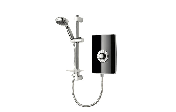 Triton Aspirante 8.5Kw Contemporary Electric Shower - Black Gloss