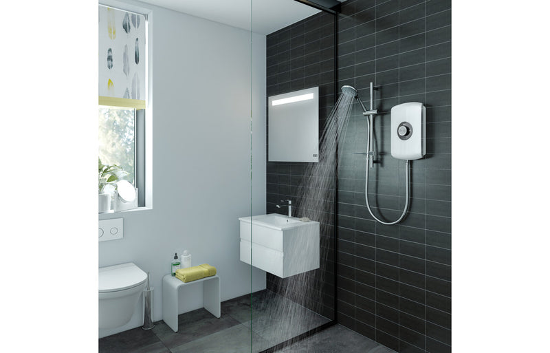 Triton Amore 9.5Kw Electric Shower - Black Gloss